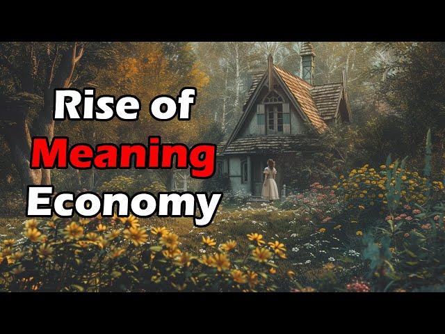 The Rise of the Meaning Economy - A major paradigm shift is coming, this will reshape life and work!