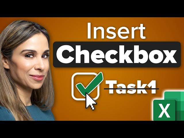 How to Use Excel Checkboxes | Interactive Checklists & Reports