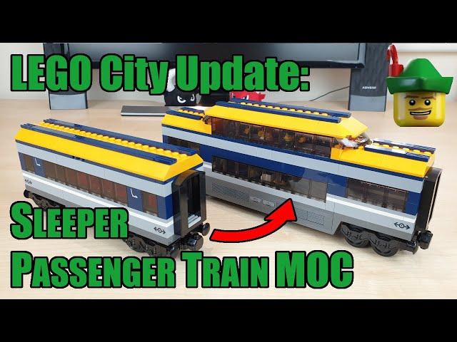 LEGO City Update - Passenger Train Carriage MOC 60197 