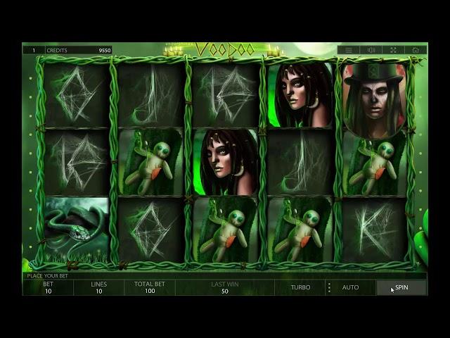 Voodoo slot from Endorphina - Gameplay