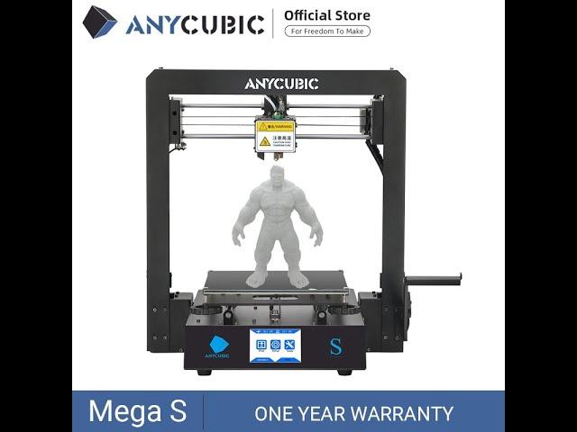 ANYCUBIC Mega S Mega S 3D Printer I3 Mega Upgrade Large Size TPU High Precision Touch Screen DIY 3D