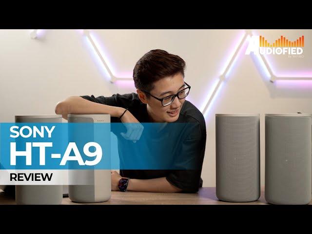 Sony HT-A9 Review: Dolby Atmos Speakers That Can Be Placed ANYWHERE [SOUND TEST]