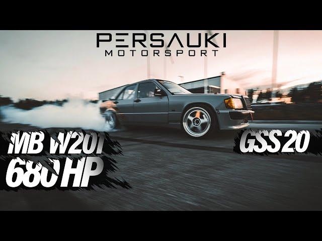 W201 M104 TURBO ft. BMW E30 TURBO BURNOUT & TRACKDAY⎟GSS #20 - PERSAUKI MOTORSPORT