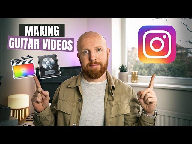 How To Make Pro GUITAR VIDEOS for INSTAGRAM + YOUTUBE