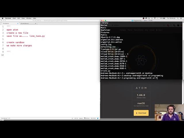 Neuroscience programming with psychopy and python: Line Bisection Task (Video 0) -  setting up.