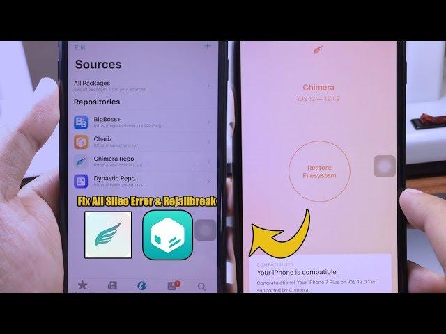 How to Fix All Sileo Error & Rejailbreak On Chimera Jailbreak