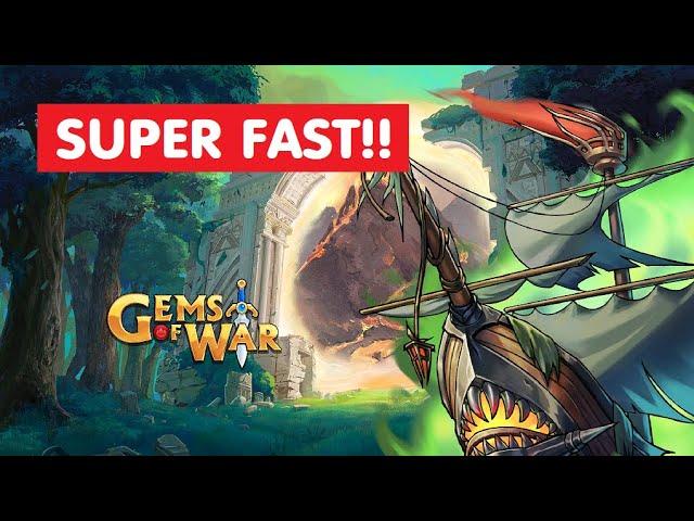 Gems of War Key To Darkness FASTEST World Event team? Scoring and strategy!