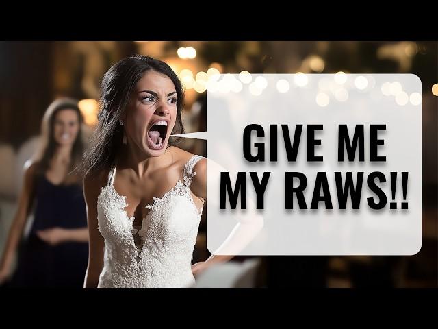 5 Reasons You don't Want Your RAW Wedding Photos | Wedding Photography