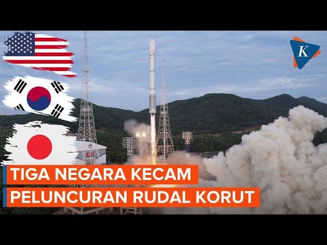 AS, Jepang, dan Korsel Ramai-ramai Kecam Peluncuran Rudal Korut