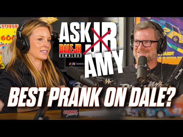 Amy's Surprising Answer To Being Asked About The Best Prank She's Pulled On Dale Earnhardt Jr.