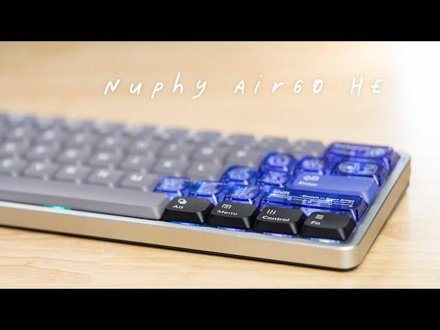 【打鍵感良良良】ロープロラピトリ Nuphy Air 60 HE レビュー