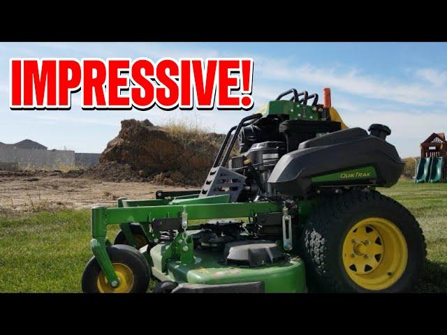 John Deere Q850M Stand On Review! (Cut Quality and Striping)