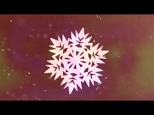 Как сделать снежинку из бумаги А4 Paper Snowflake