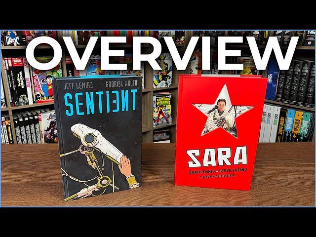 Sentient Hardcover & Sara Hardcover Overview | Two of the greatest modern comics now in Hardcover