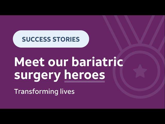 Weight loss surgery can transform lives  Streamline Surgical bariatric surgery heros 🩺