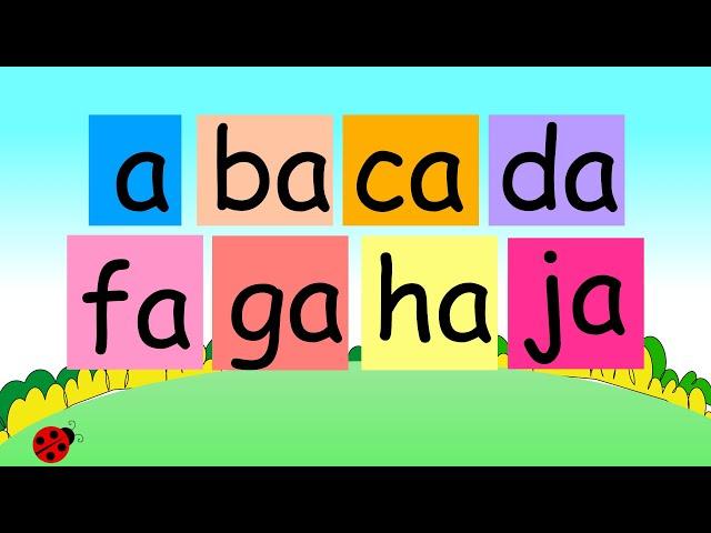 A Ba Ca Da | Easy Way To Read |Coach Joylie L.