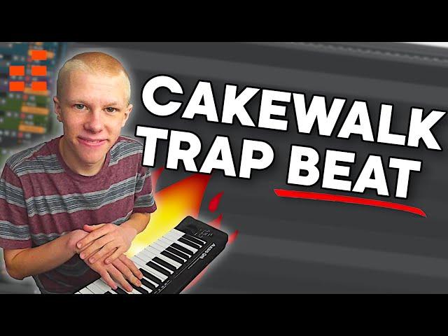 Making A FIRE BEAT from Scratch IN CAKEWALK!!!