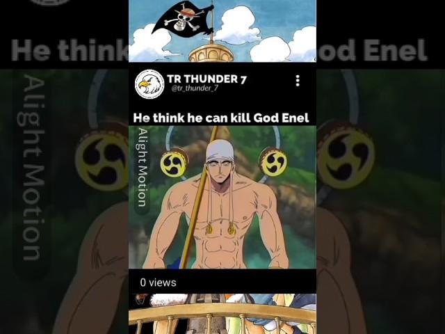 He forgot he is a God #anime #onepiece #shorts