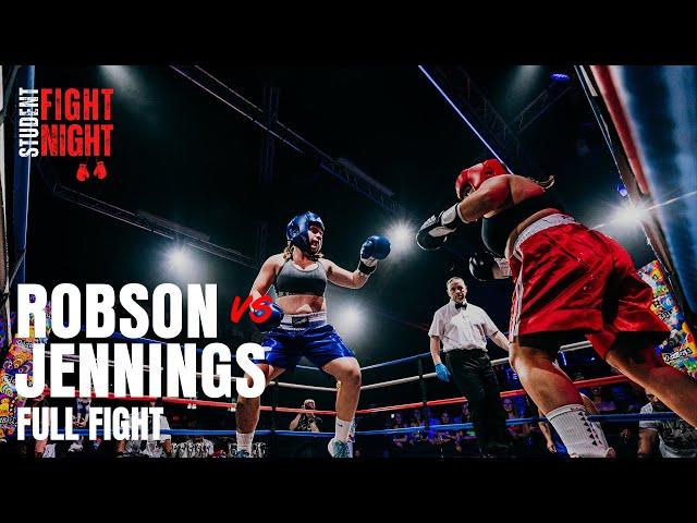 Ella Robson VS Casey Jennings - Fight Night Nottingham: Round 3