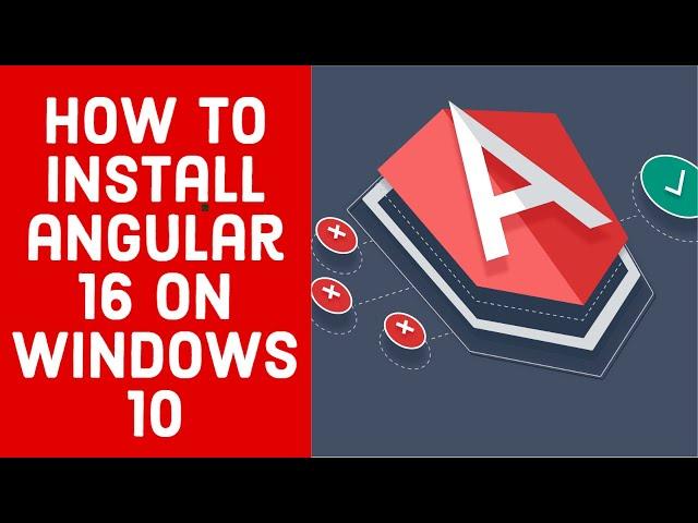 Install Angular 16 - How to Install and Set Up Angular 16 on Windows 10 @RockingSupport