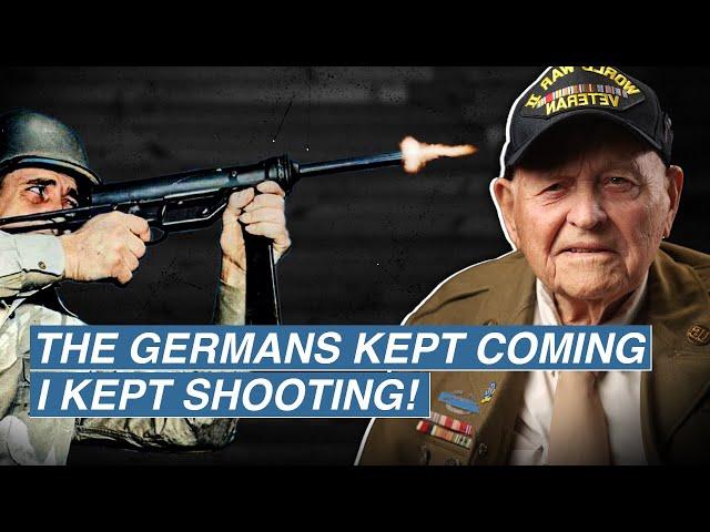 FIGHTING BACK Germans with a GREASE GUN | Close-Quarters | Lockered “Bud” Gahs