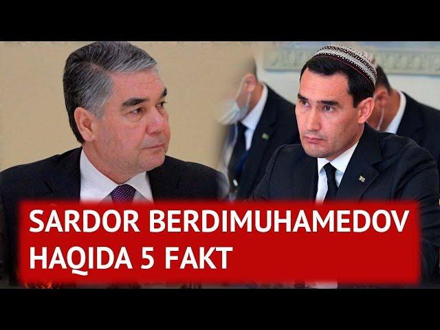 Otasidan Turkmaniston prezidenti lavozimini olayotgan Sardor Berdimuhamedov haqida 5 fakt