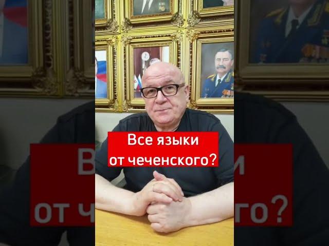 Все языки произошли от чеченского?