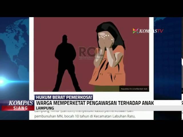 Bocah 10 Tahun Diperkosa, Warga Lampung Resah