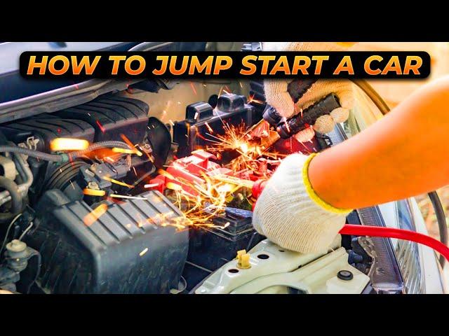 How to properly jump start a car