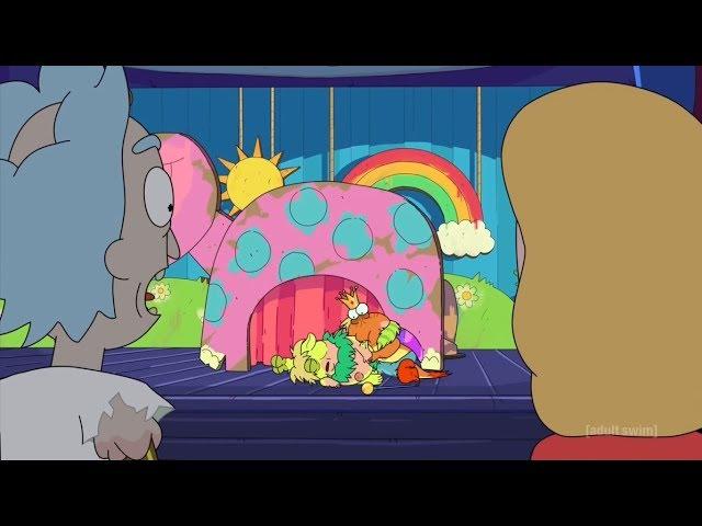 Rick and Morty S3E9 Tommy's Incest Cannibal Play