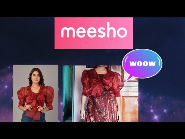 Meesho Top Haul | Meshho western wear haul | Puffed sleeve  #meeshoapp #meesho