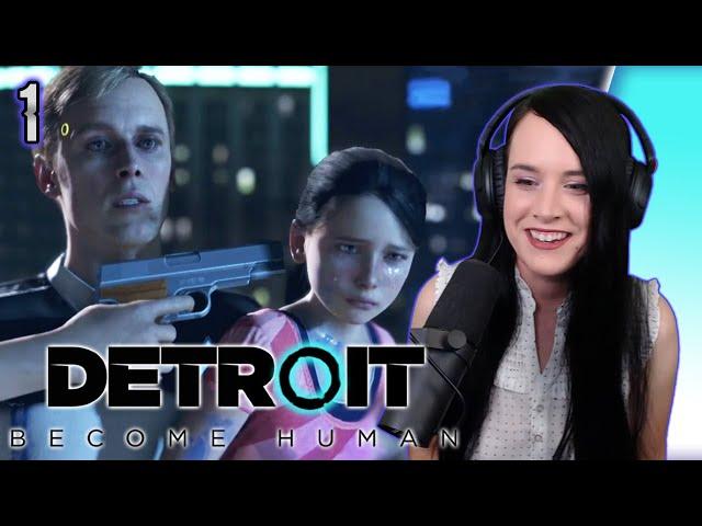 Detroit Become Human | Blind Let's Play Reactions | Part 1