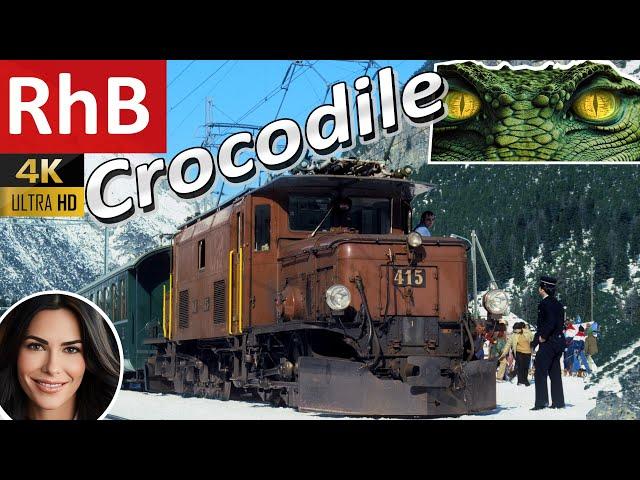 RhB Ge 6/6 I Krokodil Lok - Der große Film - ab 1929 bis heute, Rhätischen Bahn, Rhaetian Railway 4K