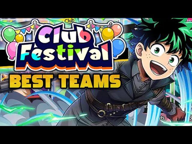 THE BEST MEMORIES AND CHARACTERS FOR CLUB FESTIVAL!!! | [June 2024] My Hero Ultra Impact