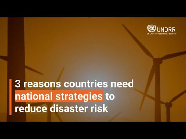 3 reasons countries need national strategies to reduce disaster risk | UNDRR