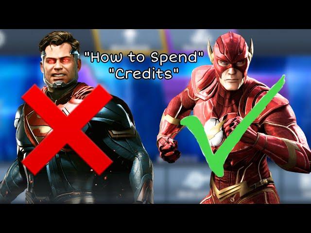 Injustice Mobile- How to Spend your CREDITS ( New Players/ Wise Decisions)