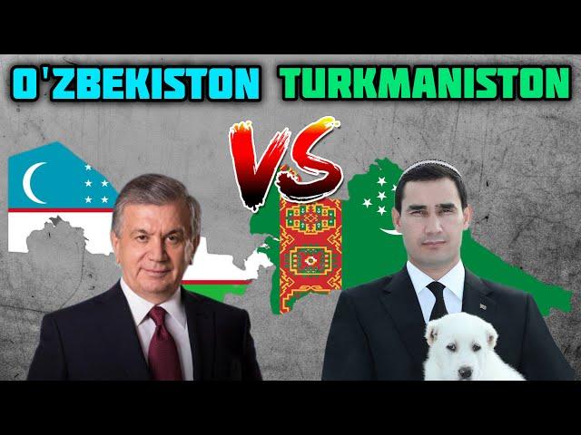 O'zbekiston va Turkmaniston davlat solishtiruvi 2023 | Туркменистан и Узбекистан