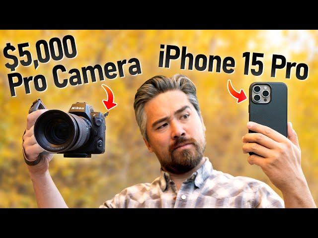 $5,000 Pro Camera vs iPhone 15 Pro: Which is Better for YOU?