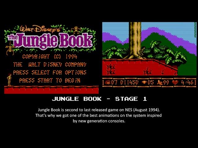 Jungle Book (NES) - Stage 1