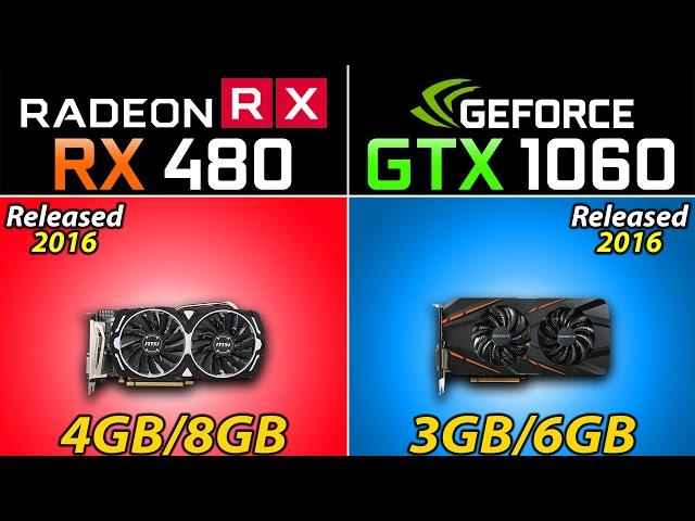 RX 480 vs GTX 1060 | 20 New Games Benchmarks