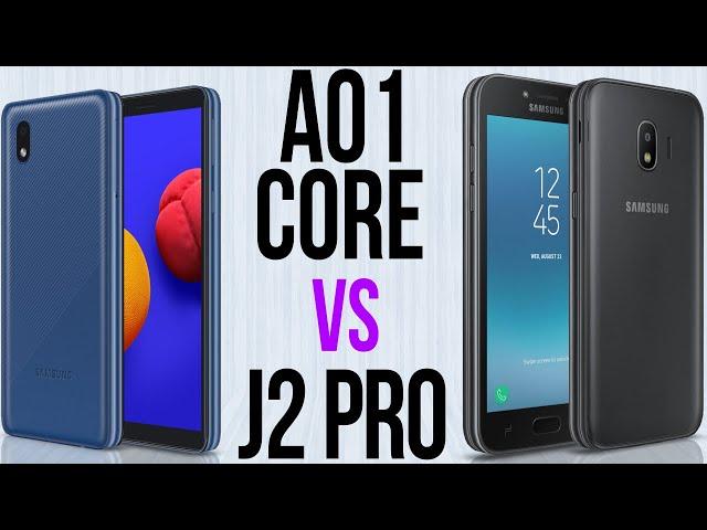 A01 Core vs J2 Pro (Comparativo)