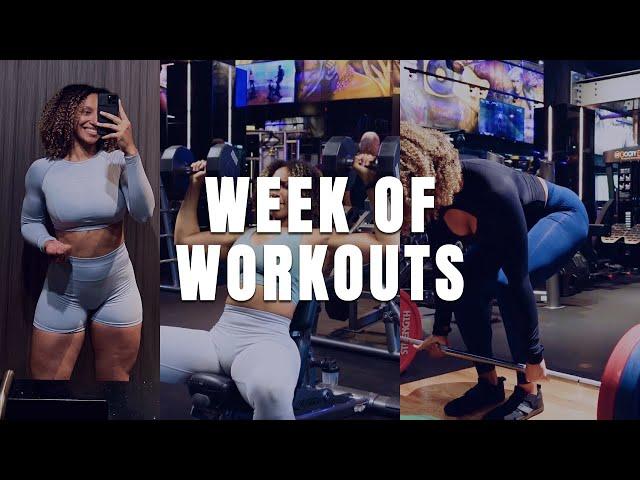 Full Week of Workouts on Candito Program | Strength Training for Women