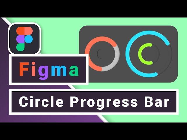 Tutorial Circle Progress bar with Figma