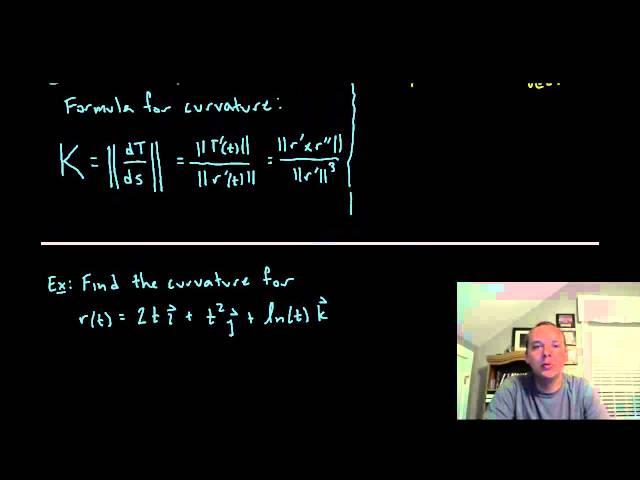 Curvature Example (Calculus III)