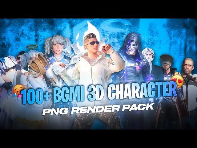 Pubg 3d Characters Png Pack HD For Thumbnail | Bgmi 3d Character Png Pack Free Download