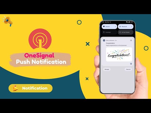 OneSignal Push Notification Flutter || Flutter Push Notification