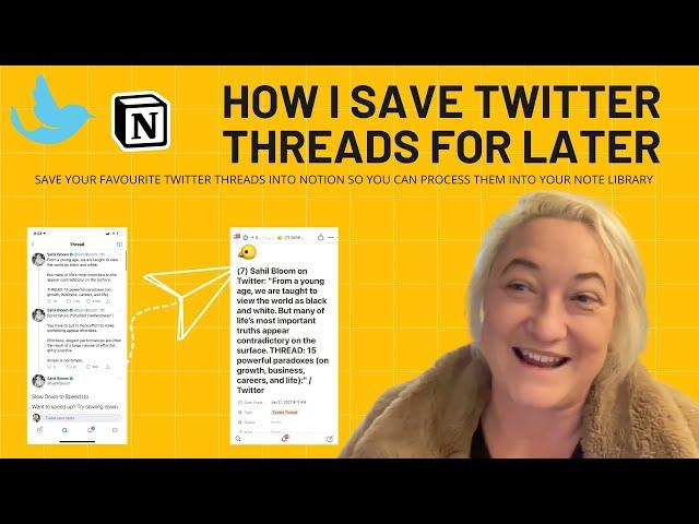 How I Save Twitter Threads To Read Later In Notion