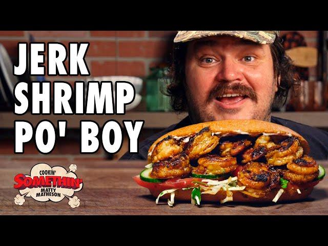 Caribbean-Style Jerk Shrimp Po' Boy | Cookin' Somethin' w/ Matty Matheson