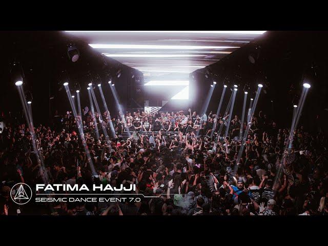 Fatima Hajji at Seismic Dance Event 7.0 | Full Set (After Party)