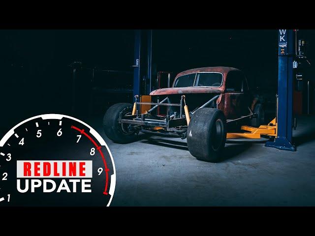 Tom and Davin tear apart our 1937 Ford Coupe race car | Redline Update #49